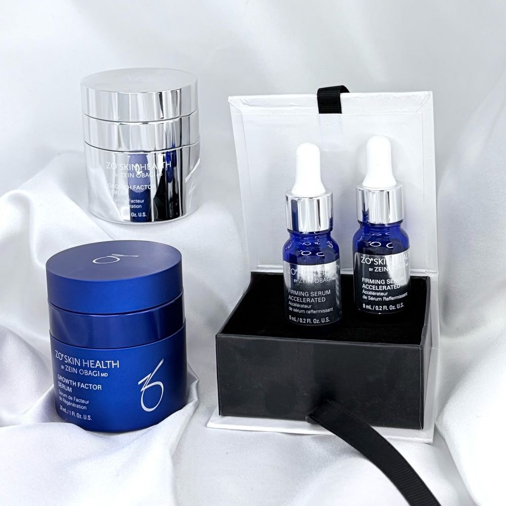 ZO Growth Factor Serum DUO + (2) Firming Serum Booster Vials (650 value)